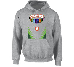 Crayons 8 Box Funny Halloween Costume Idea Hoodie Crayons 8 Box Funny Halloween Costume Idea Hoodie