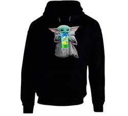 Baby Yoda The Child Mandalorian Sierra Mist Soda Pop Drink Hoodie Baby Yoda The Child Mandalorian Sierra Mist Soda Pop Drink Hoodie