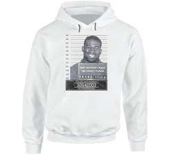 Deion Sanders Famous Sports Star Mugshot Police Department Hoodie Deion Sanders Famous Sports Star Mugshot Police Department Hoodie