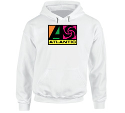 Atlantic Records Hip Hop Record Label Music Lovers Hoodie Atlantic Records Hip Hop Record Label Music Lovers Hoodie