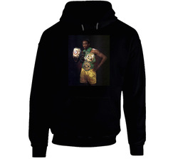 Thomas The Hitman Hearns Championship Boxer Fight Fan Distressed Look Hoodie