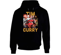 Tim Curry Movies Mashup Hollywood Actor Fan Hoodie Tim Curry Movies Mashup Hollywood Actor Fan Hoodie