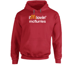 I'm Lovin' Mcflurries Mcdonald's Fast Food Restaurant Hoodie I'm Lovin' Mcflurries Mcdonald's Fast Food Restaurant Hoodie