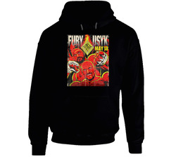 Tyson Fury Vs Oleksandr Usyk Ring Of Fire Boxing Fan Hoodie