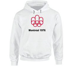 Montreal 1976 Olympics Symbol Logo Hoodie Montreal 1976 Olympics Symbol Logo Hoodie