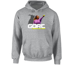 Serena Williams Tennis Goat Greatest Of All Time Athlete Hoodie Serena Williams Tennis Goat Greatest Of All Time Athlete Hoodie
