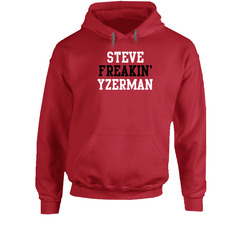 Steve Freakin Yzerman Detroit Hockey Player Sports Fan Hoodie