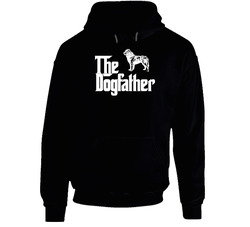 Newfoundland Custom Dog Breed The Dogfather Black Hoodie
