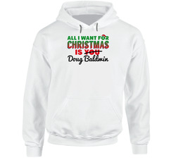 All I Want For Christmas Is Doug Baldwin Seattle Football Fan Hoodie