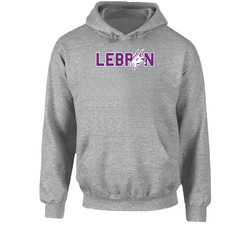 Lebron James Goat Team Colors Fan Hoodie Lebron James Goat Team Colors Fan Hoodie