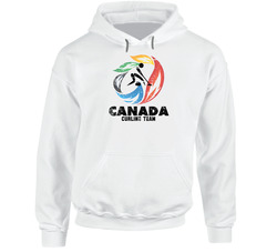 Canada Curling Team 2014 Olympic Sochi Vintage Distressed Hoodie