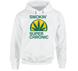 Smokin Super Chronic Weed Drugs Rap Hoodie