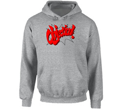 Objection Phoenix Wright Game Hoodie Objection Phoenix Wright Game Hoodie
