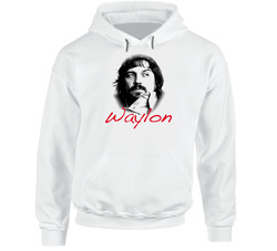Waylon Jennings Country Music Star Hoodie Waylon Jennings Country Music Star Hoodie