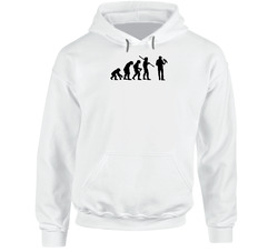 The Evolution Of Falconry Fun Sports Hoodie