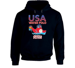 Jenna Flynn Team Usa Water Polo Paris 2024 Sports Hoodie