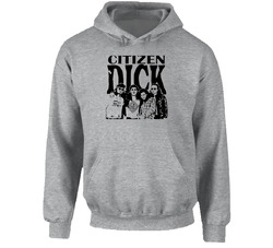 Citizen Dick Fictional Band Singles Distressed Movie Poster Fan Raglan Hoodie