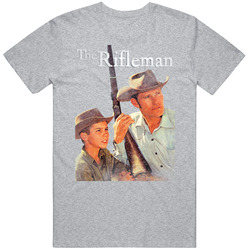 The Rifleman Retro 50s Tv Show Poster Vintage Unisex T Shirt