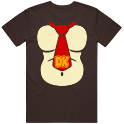 Donkey Kong Chest And Tie Video Game T Shirt Donkey Kong Chest And Tie Video Game T Shirt