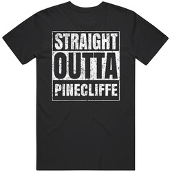 Straight Outta Pinecliffe City Grunge Worn Look Parody T Shirt Straight Outta Pinecliffe City Grunge Worn Look Parody T Shirt