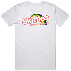 Skittles Taste The Rainbow Most Memorable Ad Slogan T Shirt Skittles Taste The Rainbow Most Memorable Ad Slogan T Shirt