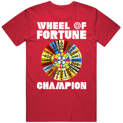 Wheel Of Fortune Champion Tv Game Show T Shirt Wheel Of Fortune Champion Tv Game Show T Shirt