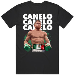 Canelo Alvarez Mexican Boxer Poster Boxing Fan T Shirt