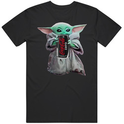 Baby Yoda The Child Mandalorian Coke Zero Soda Pop Drink T Shirt Baby Yoda The Child Mandalorian Coke Zero Soda Pop Drink T Shirt