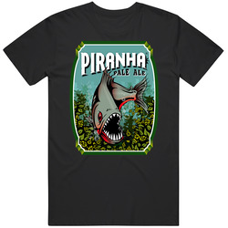 Piranha Pale Ale Beer Logo T Shirt Piranha Pale Ale Beer Logo T Shirt