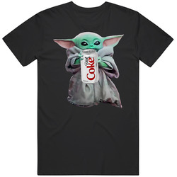 Baby Yoda The Child Mandalorian Diet Coke Soda Pop Drink T Shirt Baby Yoda The Child Mandalorian Diet Coke Soda Pop Drink T Shirt