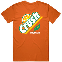 Orange Crush Soft Drink Pop Orange T Shirt Orange Crush Soft Drink Pop Orange T Shirt