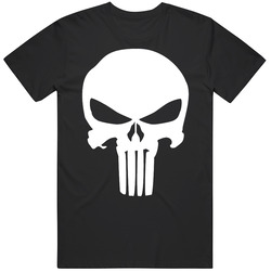 Punisher Skull Comic Book T Shirt