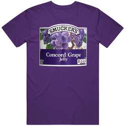 Smuckers Concord Grape Jelly Cool Halloween Costume T Shirt Smuckers Concord Grape Jelly Cool Halloween Costume T Shirt