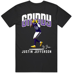 Justin Jefferson Griddy Fan T Shirt Justin Jefferson Griddy Fan T Shirt