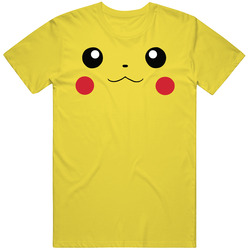 Pikachu Face Halloween Costume T Shirt