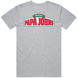 Papa John's Restaurant Foodie Tour Brand Logo Fan T Shirt Papa John's Restaurant Foodie Tour Brand Logo Fan T Shirt