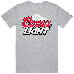 Coors Light Beer Cool Mountain Logo T Shirt Coors Light Beer Cool Mountain Logo T Shirt