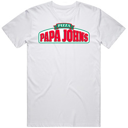 Papa John's Fast Food T Shirt Papa John's Fast Food T Shirt