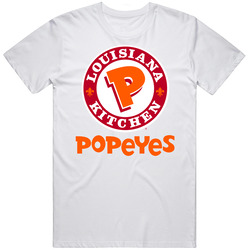 Popeyes American Favorite Fast Food T Shirt Popeyes American Favorite Fast Food T Shirt