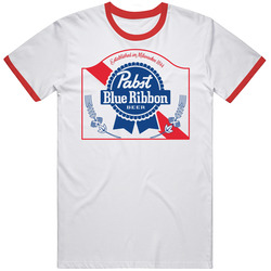 Pabst Blue Ribbon Beer T Shirt