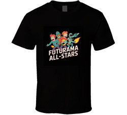 Futurama-all-stars-fictional-band- T Shirt