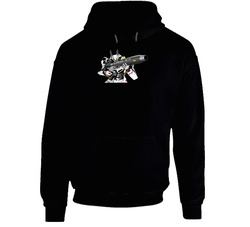 Robotech Skull Anime Black Hooded Sweatshirt Hoodie Robotech Skull Anime Black Hooded Sweatshirt Hoodie