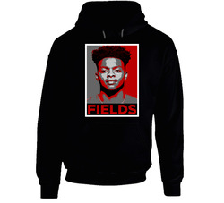 Justin Fields Ohio Hope Style College Football Fan Black Hooded Sweatshirt Hoodie Justin Fields Ohio Hope Style College Football Fan Black Hooded Sweatshirt Hoodie