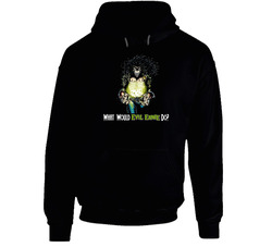 Wweed Evil Ernie Black Hooded Sweatshirt Hoodie Wweed Evil Ernie Black Hooded Sweatshirt Hoodie