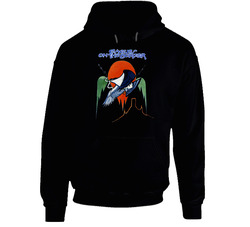 Tee Eagles On The Border Rock Metal Band Music Black T-Shirt Size S - 6XL Black Hooded Sweatshirt Hoodie