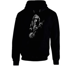 032 Black Hooded Sweatshirt Hoodie