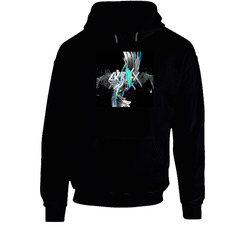 Skrillex Electronic Music Dj Black Hooded Sweatshirt Hoodie Skrillex Electronic Music Dj Black Hooded Sweatshirt Hoodie