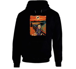 Batman Joker Scream Black Hooded Sweatshirt Hoodie Batman Joker Scream Black Hooded Sweatshirt Hoodie