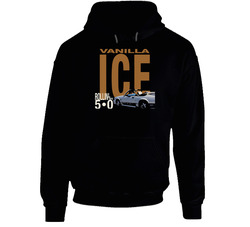 Vanilla Ice Rollin My 5.0 Black Hooded Sweatshirt Hoodie Vanilla Ice Rollin My 5.0 Black Hooded Sweatshirt Hoodie