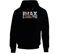 Imax On Black Black Hooded Sweatshirt Hoodie Imax On Black Black Hooded Sweatshirt Hoodie